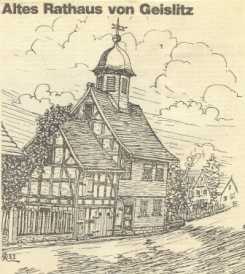altes Rathaus von Geislitz