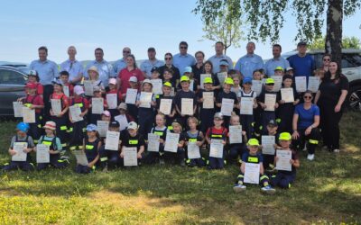 21.06.25 Abnahme der „Tatze“ bei der Kinderfeuerwehr