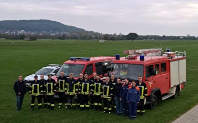 10.10.25 Übung der Einsatzabteilung am Flugplatz Gelnhausen