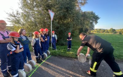 14.09.26 Schnelligkeitsübung der Jugendfeuerwehr